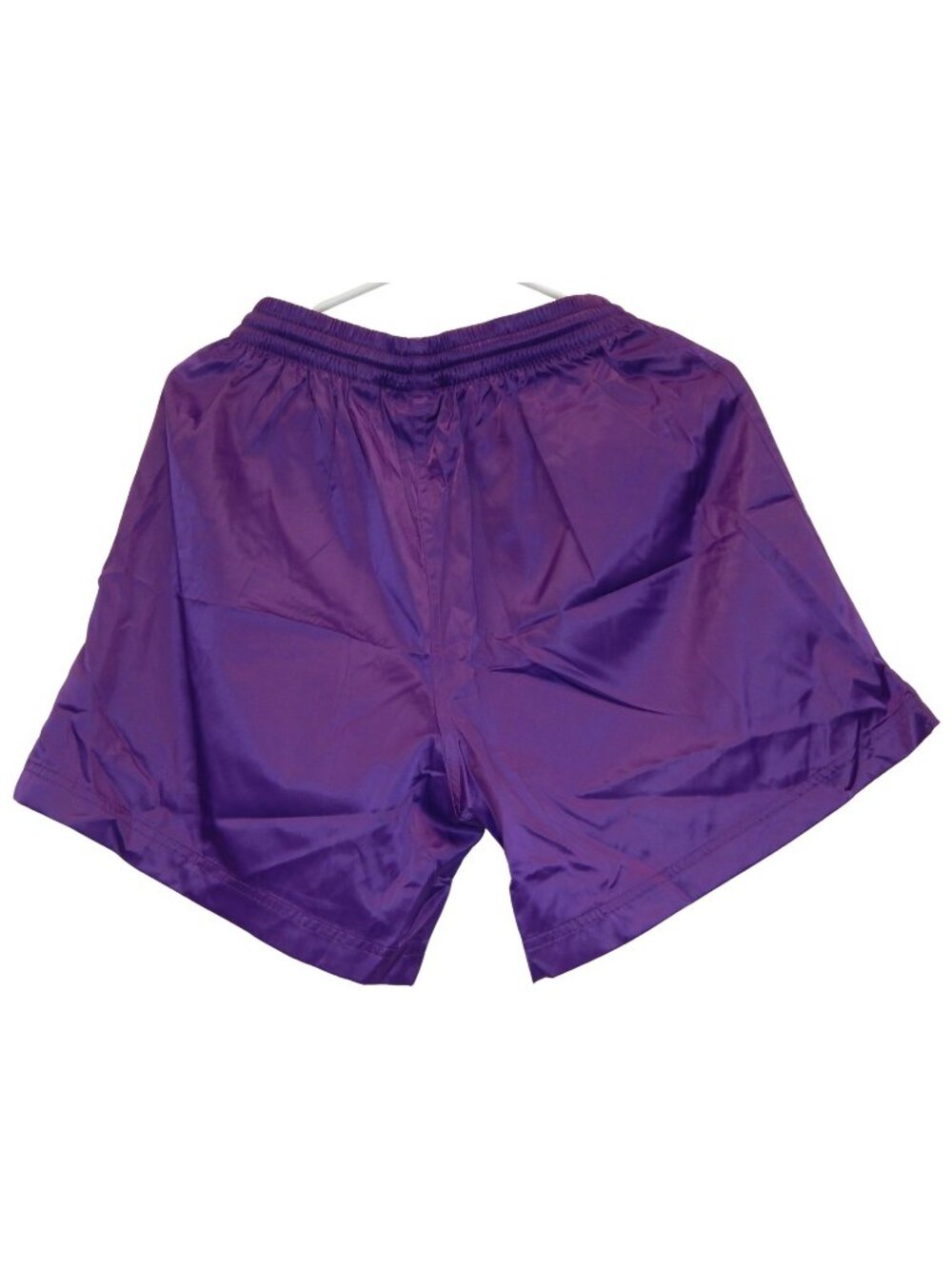 Vintage Puma Purple Shiny Nylon Soccer Shorts - Medium - Picture 2 of 5